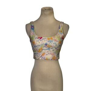 Fabletics Harlyn Midi Medium Impact New Wave Sports Bra size Small